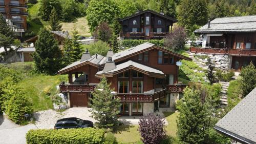 Anzere Chalet De Esquí | Grand chalet au centre