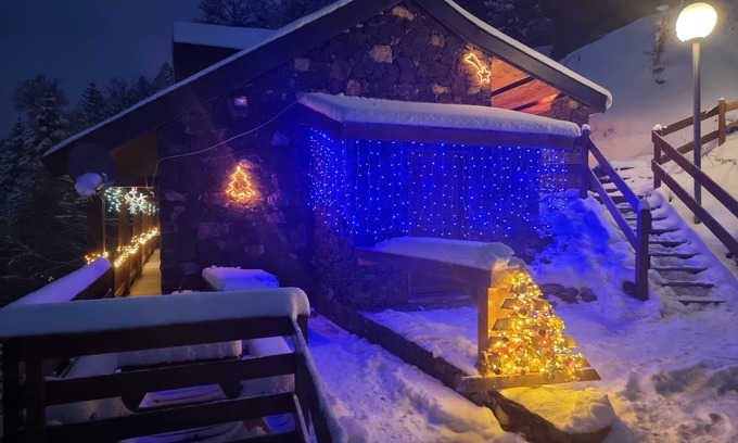 Guzet Neige Chalet De Esquí | chalet de lujo frente a las pistas