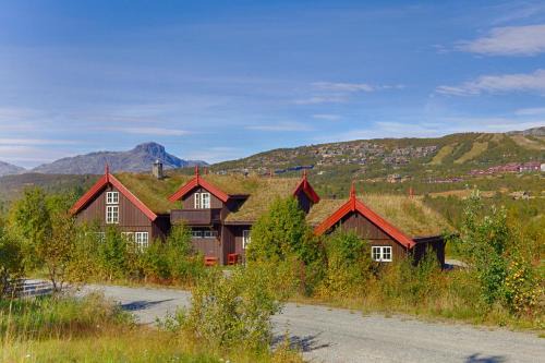Beitostolen Chalet De Esquí | Grand Log Cabin with Fireplace and 12-14 Beds