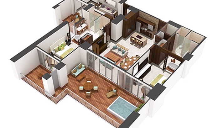 Centro de Cancún Complejo | Grand Luxxe Lujosa Villa 2BR -16 rds golf gratis, 2 masajes gratis en Riviera Maya