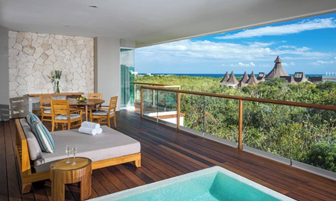 Centro de Cancún Complejo | GRAND LUXXE TWO BEDROOM SPA SUITE