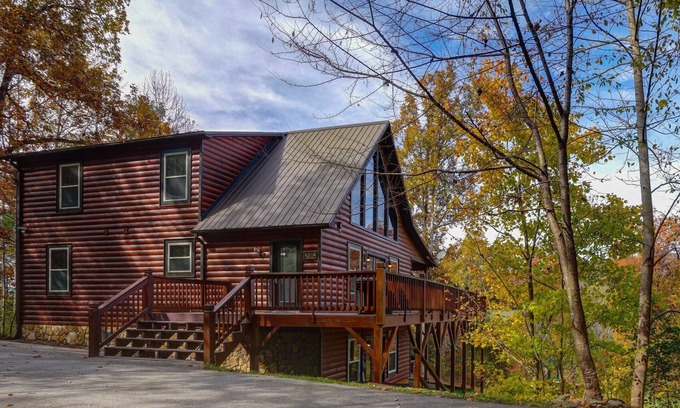 Cherokee Cabina | IMPRESIONANTE Mtn. Vistas / Cabina / 8 1/2 min al Casino Harrah's