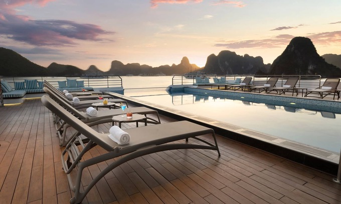 Ha Long Alquiler De Eote | Grand Pioneers Halong Bay Cruise 1
