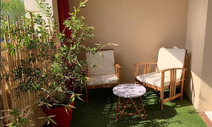 La Bouverie Apartamento | Grand studio avec coin nuit, proche mer et montagnes