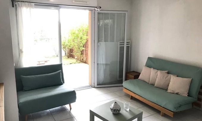 Lalande-Grand Selve Apartamento | Grand T1 bis avec jardin exposé plein sud et salle de sport