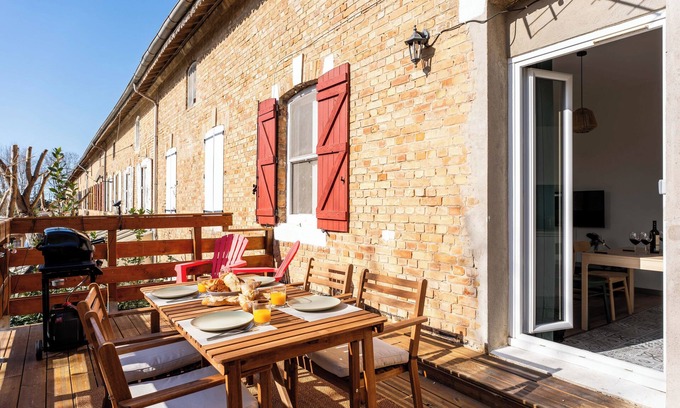 Salin-de-Giraud Apartamento | Grand T2 Familiale - Terrasse