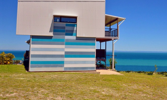 Brisbane Waterfront Casa | OPINIÓN GRAN en MORETON: Arquitecto Diseñado y Owned