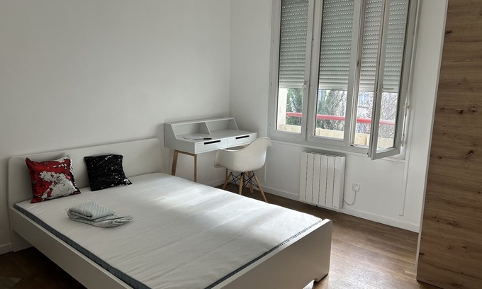 Quartier Centre Ville Apartamento | Grande F3 Centre Ville Massy