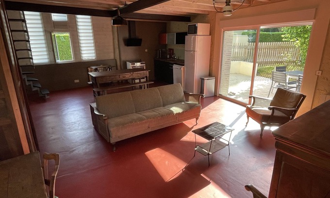 Saint-Laurent-de-Medoc Casa | Grange Rénovée Pour 8 Personnes à Moins de 25 Minutes des Plages