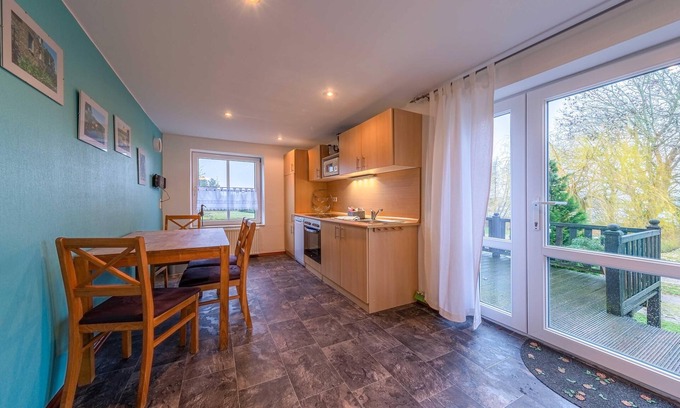 Muritz Apartamento | Gray heron vacation apartment in the old barn in Loppin