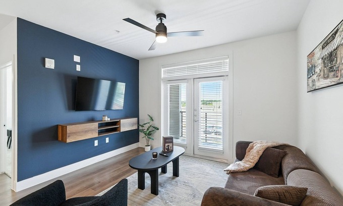 Fort Worth Condominio | Grayson 13047 Cozy & Stylish 1BD Near Stockyards
