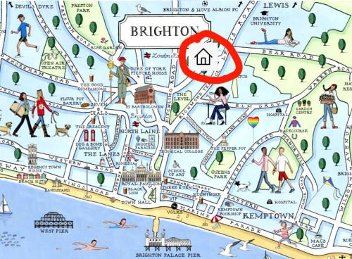 Brighton City Centre Apartamento | Great Entire 2 Bedroom - Central Brighton