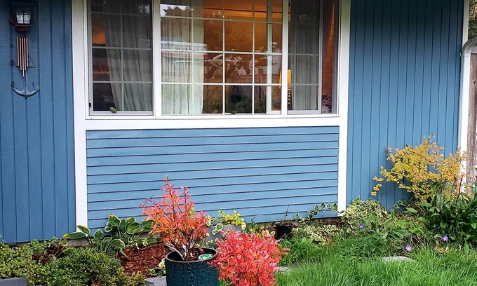 University Place Casa | Great quiet family friendly location near chambers Bay. Private covered patio.
