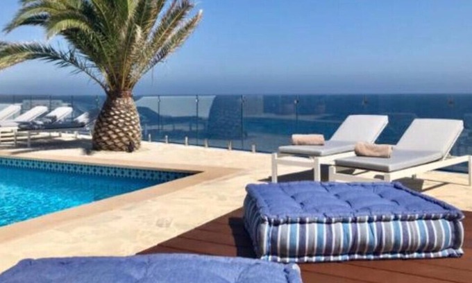 Cala Pi Villa | Nueva estrella**** en el cielo con una fascinante vista al mar. Lujo / Wi-Fi