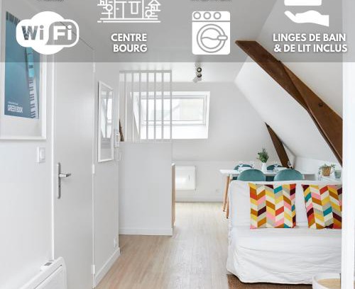 Saint-Mars-la-Jaille Apartamento | Green Book - Wifi fibre/Linge/Accès Cour