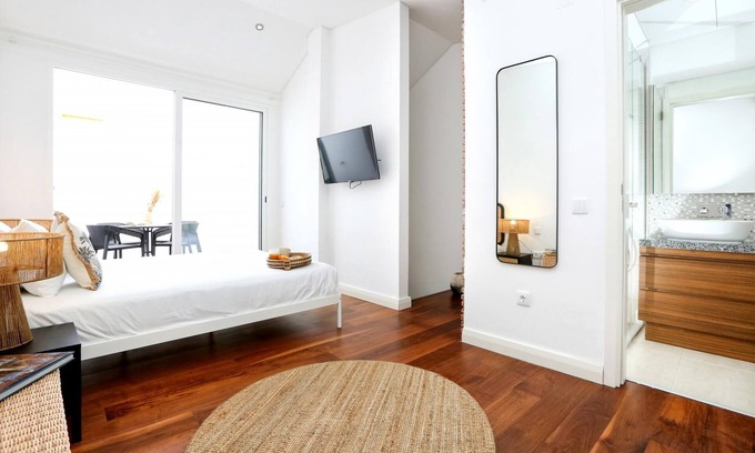 Se Apartamento | Green Faro Modern Duplex With A Bliss Terrace