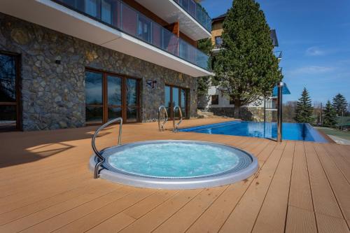 Szklarska Poreba Apartamento | Green Park Resort B4- z dostępem do basenu, sauny, jacuzzi, siłowni