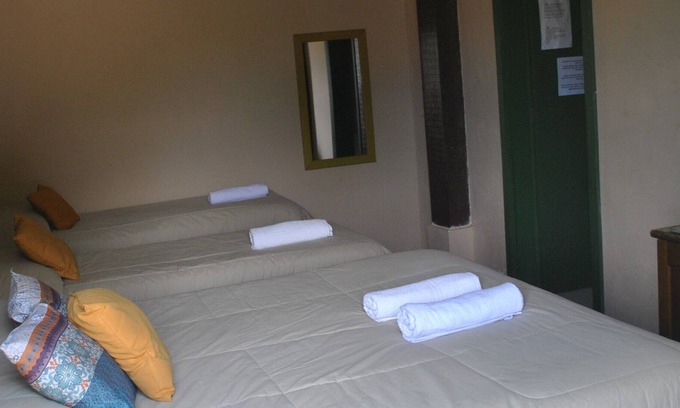 Jaguaribe Cabina | Green Quadruple Room