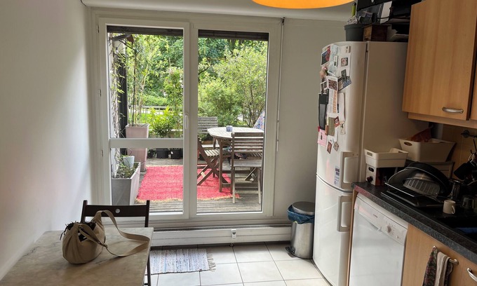 Parc-Nord Apartamento | Green, quiet, spacious and bright apartment 15 minutes from Paris.