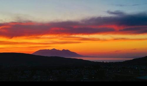 Gokceada Apartamento | Green Roof Terrace with Sea and Nature view