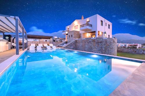 Asprouliani Casa | Grey Grand Villa Privater Pool