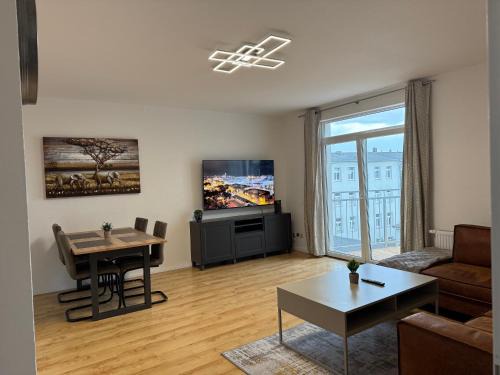 Schwerin Apartamento | Große Wohnung mit XXl-Balkon in Schwerin Mitte