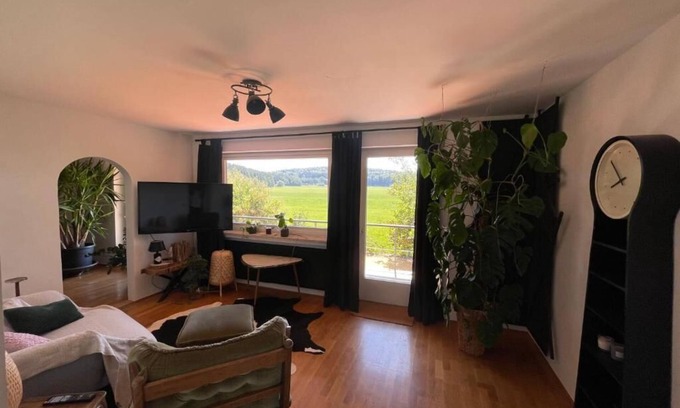 Unterallgau Apartamento | Großes Apartment mit Balkon im Grünen zum wohlfühlen und entspannen