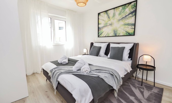 Brackwede Apartamento | Großzügig & Individuell - Balkon Wifi TV