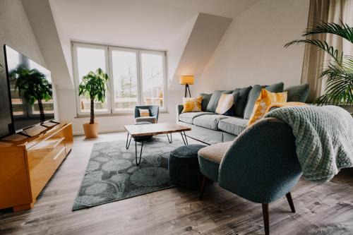 Metterich Apartamento | großzügiges, stylisches Apartment I 8 Personen I Eifel I Naturliebhaber I