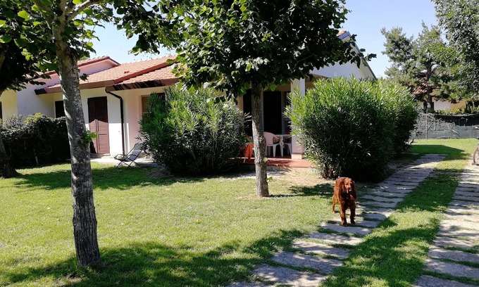 Lido delle Nazioni Casa | Ground floor villa with large garden in a quiet area