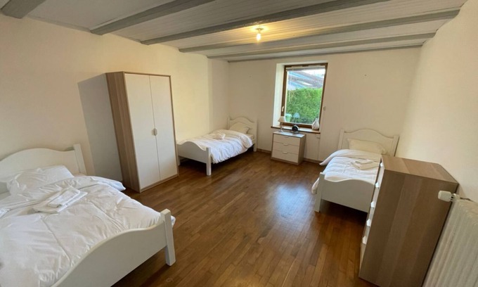 Art-sur-Meurthe Apartamento | Ground floor apartment with large courtyard and private access 5 min from Nancy
