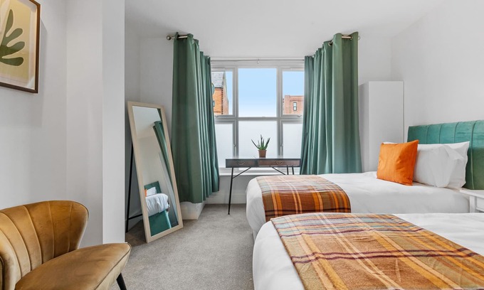 Loughborough Apartamento | Ground Floor Apartment with Courtyard