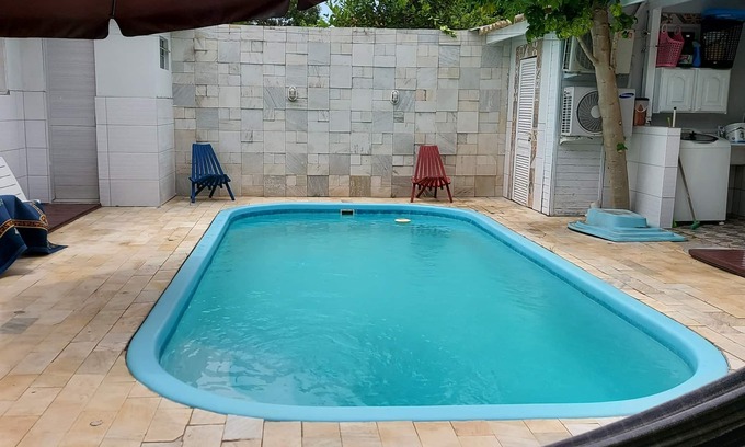 Sao Joao do Rio Vermelho Apartamento | APARTAMENTO TÉRREO CON PISCINA EN AMBIENTE FAMILIAR