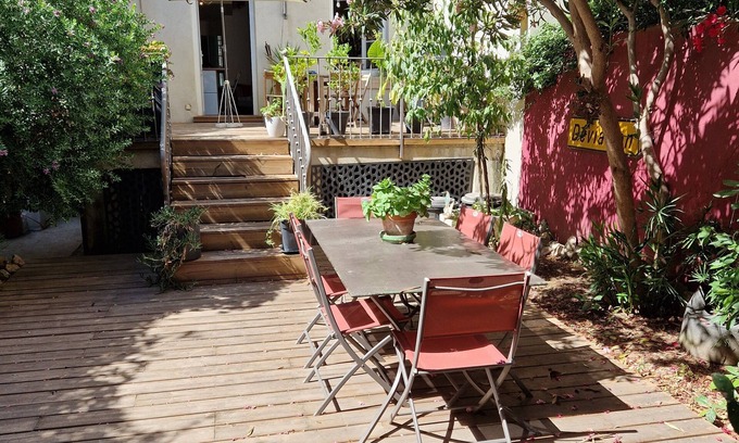 Le Camas Apartamento | Ground floor with garden in the heart of Marseille