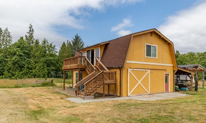 Anacortes Apartamento | Isla de Guemes estudio sobre bosques