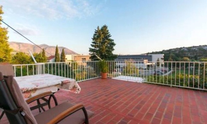 Srebreno Apartamento | Guest House Kanjuo - Double Room with Terrace and Garden View