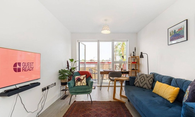 Walthamstow Apartamento | GuestReady – Chic Walthamstow Stay with Balcony