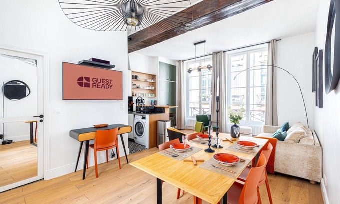 Les Iles Apartamento | GuestReady - Parisian charm near Notre-Dame