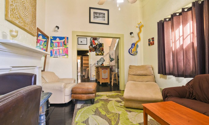 Algiers Point Casa | GUITARRA DE NUEVA ORLEANS - SEGURO, COMPLETO, REY, 2 REINAS, Y CAMA DE DÍA 30 días min