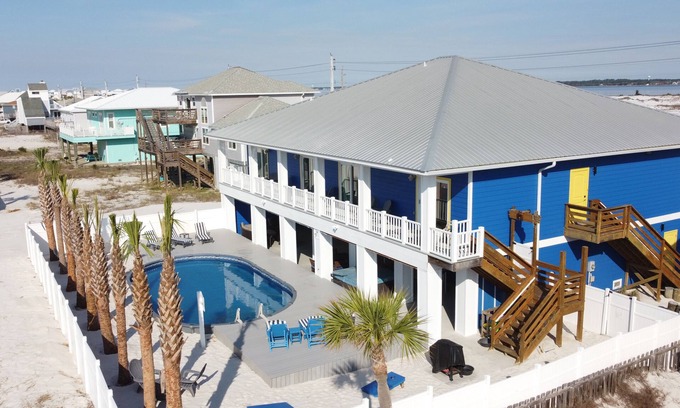 Navarre Beach Casa | Ahora reservando el 2020! algunas fechas 2019 aún abiertas / Piscina privada / Spa / Bar Tiki al aire libre