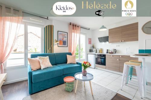 Brou-sur-Chantereine Apartamento | Héléade by Kleidos - Studio entre Disney, Paris et Aéroport Charles de Gaulle - Parking souterrain gratuit