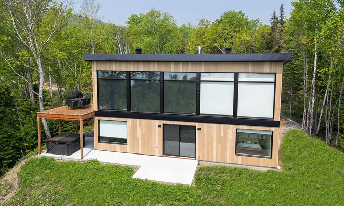 Saint-Joseph-de-la-Rive Casa | Hôtel à la maison - Chalet Alegria #2