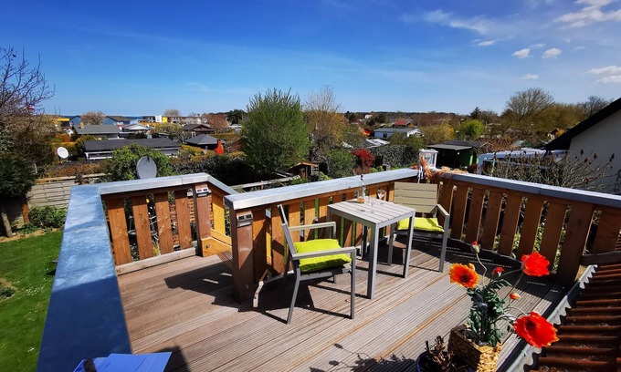 Lubmin Apartamento | Hübsche Ferienwohnung en Lubmin mit Blick auf Rügen