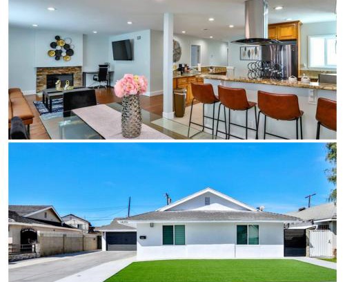 Westminster Casa | H&H Modern Lux 4BD 1 King Suite 3 Queen SoCal Disney