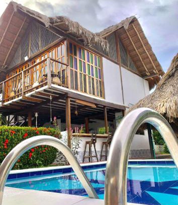 Palomino Casa | Habitación doble con piscina en Palomino