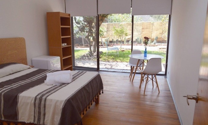 Querétaro Apartamento | Habitación Huizache en Casa Tezontle
