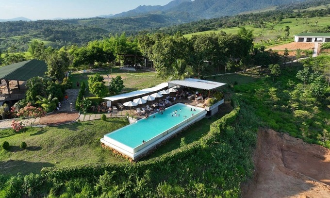 La Banda de Shilcayo Cabaña | Habitaciones con Vistas al Infinito en Fundo Onírica. Tarapoto-perú