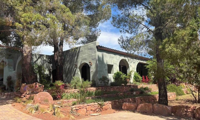 Cornville Apartamento | Hacienda Private Suite & Patio overlooking garden