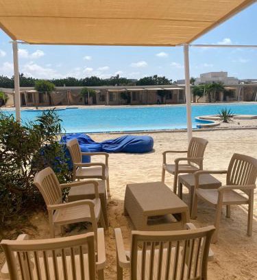 Sidi Abd El-Rahman Apartamento | Hacienda White - Sunny Side Cabin by the lagoon