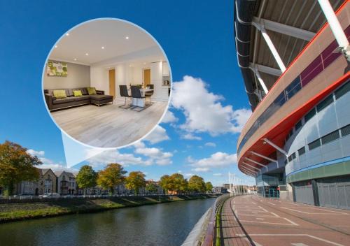 Riverside Apartamento | Hafan y Ddinas Cardiff Apartment 1